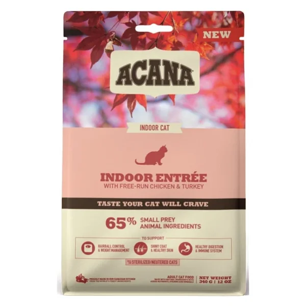 Acana Indoor Entree Sterilised 340 gr Yetişkin Kedi Maması - Görsel 2