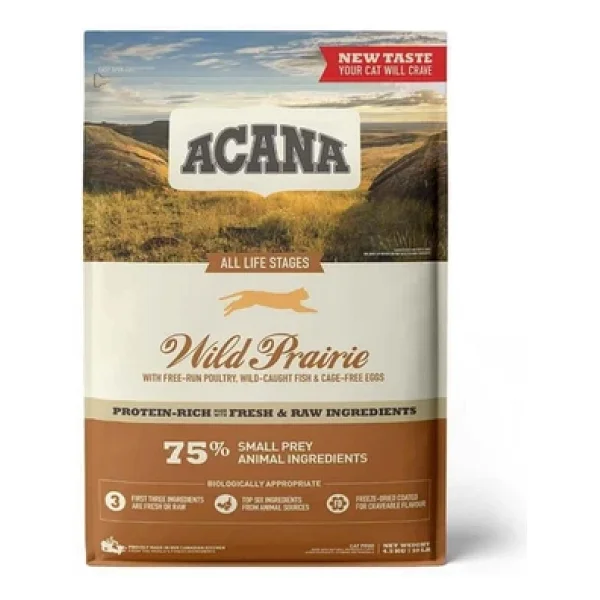 Acana Wild Prairie Cat Tahılsız Tüm Yaşam Evreleri 4.5 kg Kedi Maması - Görsel 2