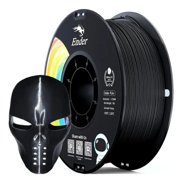 Creality Ender PLA Plus 1.75 mm 1 kg Siyah Filament - Görsel 7