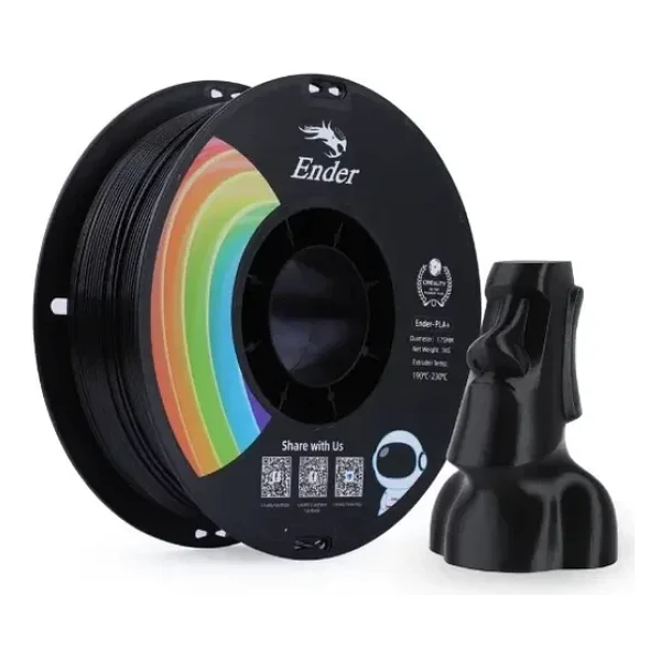Creality Ender PLA Plus 1.75 mm 1 kg Siyah Filament - Görsel 8