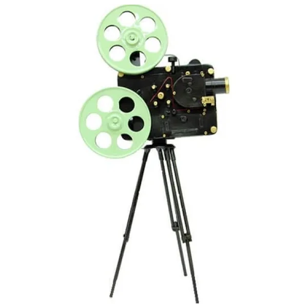 Ayaklı Kamera Tripod Model Vintage Dekoratif Hediyelik - Görsel 6