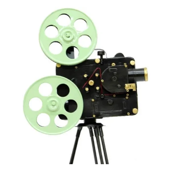 Ayaklı Kamera Tripod Model Vintage Dekoratif Hediyelik - Görsel 7