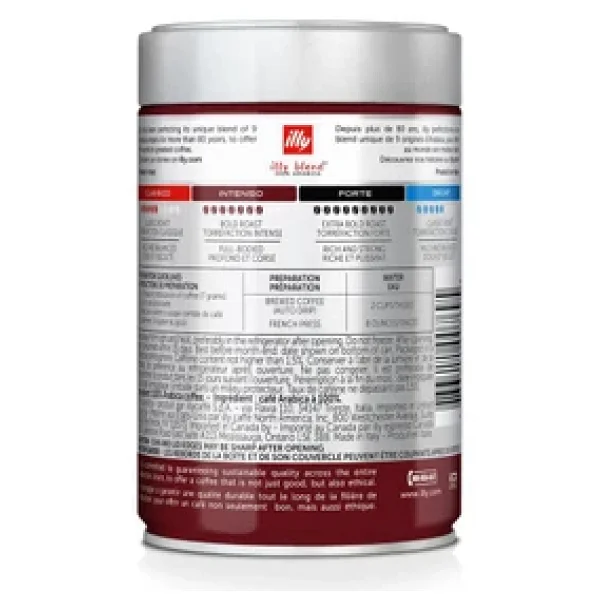 illy Intenso Koyu Kavrulmuş Filtre Kahve 250 gr - Görsel 7