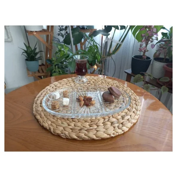 Paşabahçe Elegant 54903 Bölmeli Oval Servis Tabağı - Görsel 7
