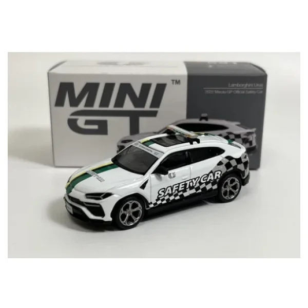 Mini GT MGT00591 Lamborghini Urus 2022 Macau GP Official Safety Car Model Araba - Görsel 2