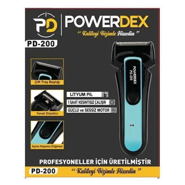 PowerDex PD-200 Tıraş Makinesi - Görsel 2