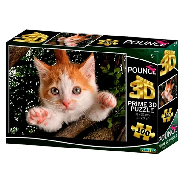 Prime 3D Kedi Pençesi 100 Parça Puzzle 20524 - Görsel 2
