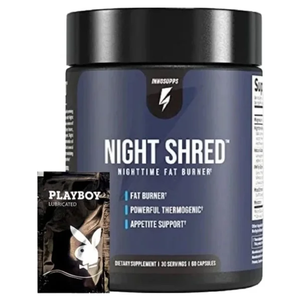 Night Shred Nighttime Fat Burner 60 Caps + 1 Hediyeli Jel - Görsel 2