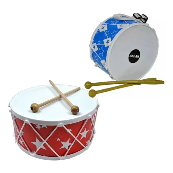 Asl-08 Renkli B. Davul Ahşap Desen Poşetli - Görsel 4