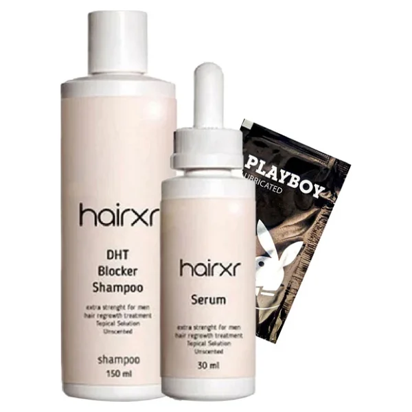 Hairxr Dht Blocker Saç Bakım Şampuanı 150 ml + Serum 30 ml + JelHediy.e - Görsel 4