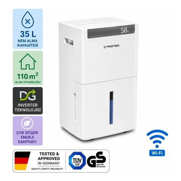 Trotec TTK-I 110 E WiFi Nem Alma Cihazı - Görsel 9
