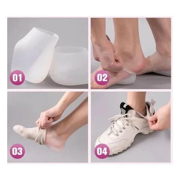 Boy Uzatıcı Gizli Topuk Silikon Tabanlık (1 Çift) - Görsel 5