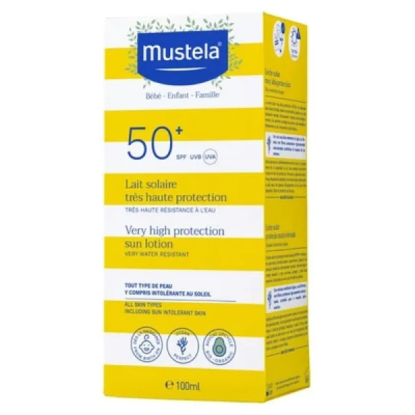Mustela Çok Yüksek Koruma 100 ml 50 Faktör Güneş Losyonu - Görsel 6