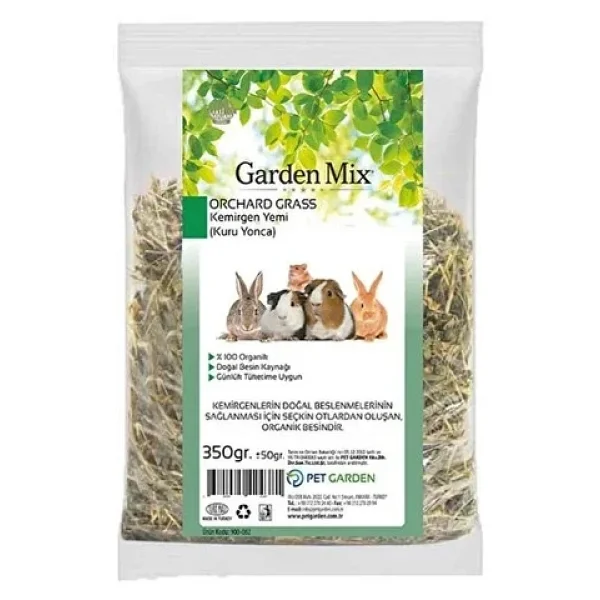 Gardenmix 350 gr Kuru Yonca Kemirgen Otu - Görsel 6