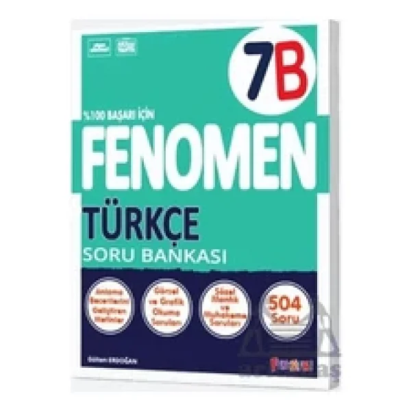 Fenomen Okul Yayınları 7. Sınıf Türkçe B Soru Bankası - Görsel 3