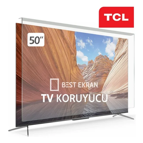 TCL 50P7L TV EKRAN KORUYUCU - Tcl 50 inç QLED 50P7LGTV Koruyucu - Görsel 8
