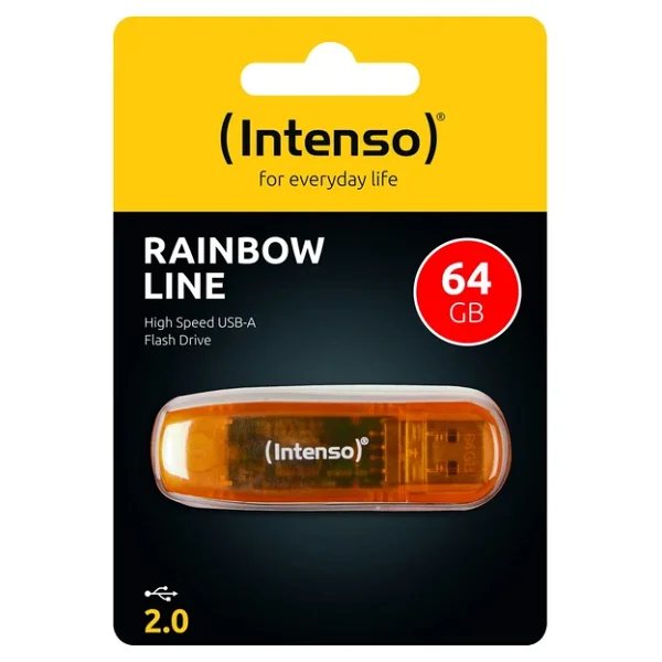Intenso Rainbow Line 3502490 64 GB Flash Bellek - Görsel 4