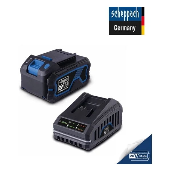 Scheppach 7909201721 20 V 4.0 Ah Şarj Cİhazı Başlangıç Seti - Görsel 5