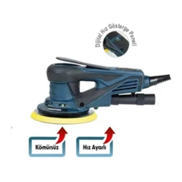 Proter PR 315 E 350 W Elektrikli Eksantrik Zımpara Makinesi - Görsel 3