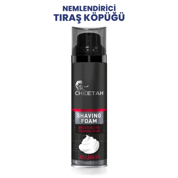 Cheetah Kalahari 250 ml Tıraş Köpüğü - Görsel 5