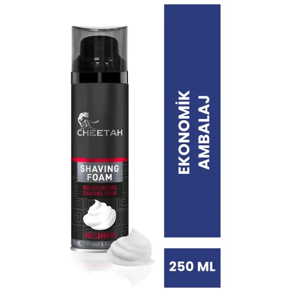 Cheetah Kalahari 250 ml Tıraş Köpüğü - Görsel 6