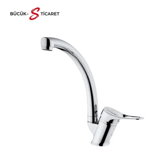 KAS 9231903 Zirkonyum Kuğu Lavabo Bataryası - Görsel 3