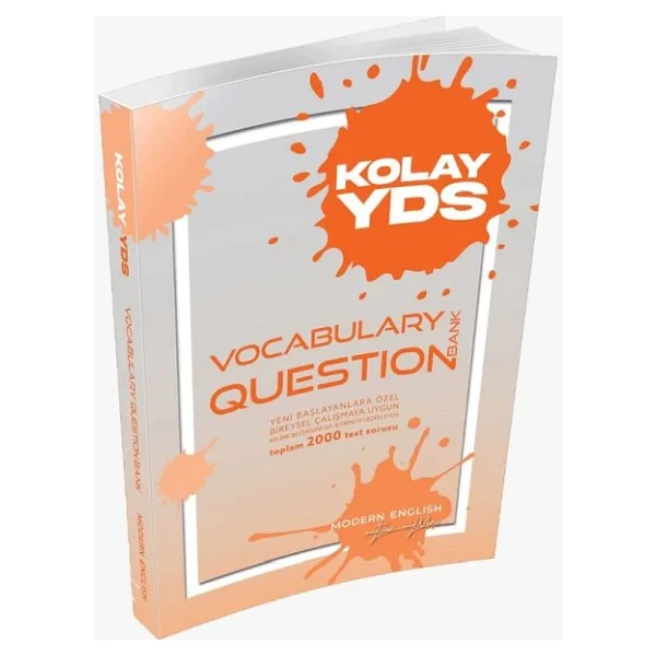 Kolay YDS Vocabulary Question Bank - Görsel 5