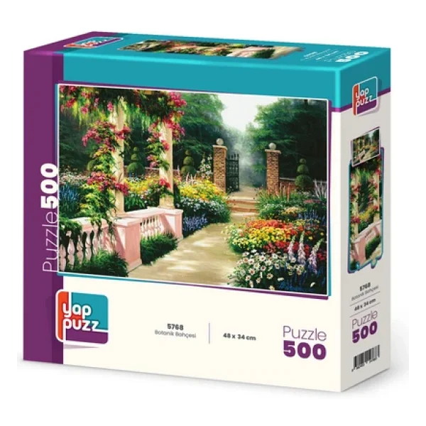 Yappuzz Botanik Bahçesi 500 Parça Puzzle - Görsel 6