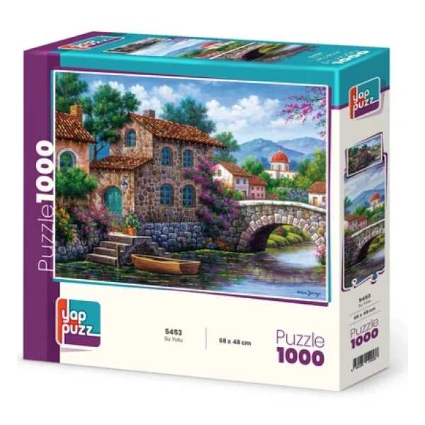 Yappuzz Su Yolu 1000 Parça Puzzle - Görsel 5