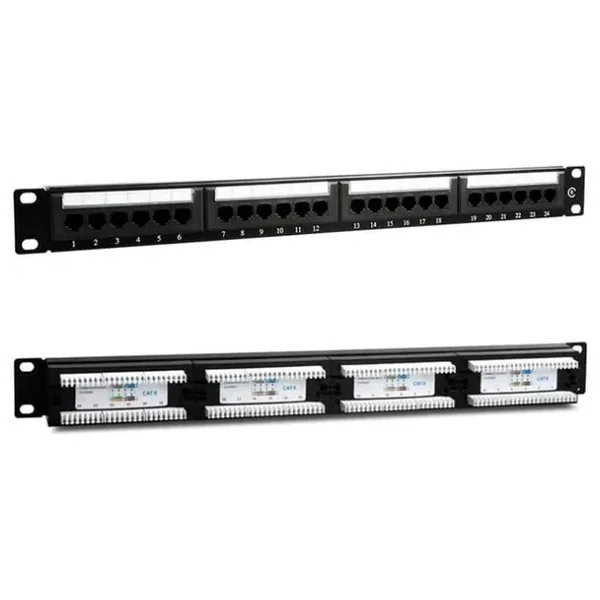Powermaster PM-4494 CAT6 24 Port Patch Panel - Görsel 2