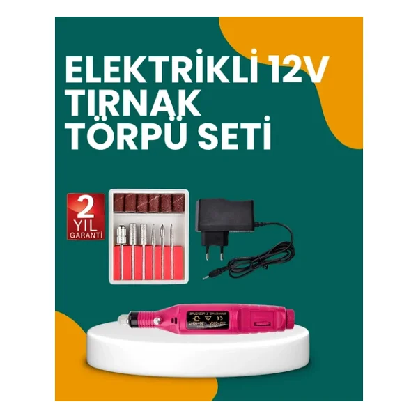 Ev Tipi Profesyonel Tırnak Törpüleme Aleti - Görsel 7