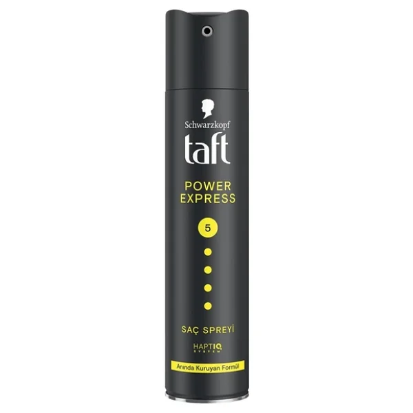 Taft Power Express No:5 250 ml 5 Adet Saç Spreyi - Görsel 3