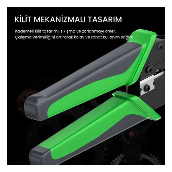 VegGieg RJ45 Ethernet RJ11 Telefon Soket Jack Sıkma Pensesi - Görsel 9