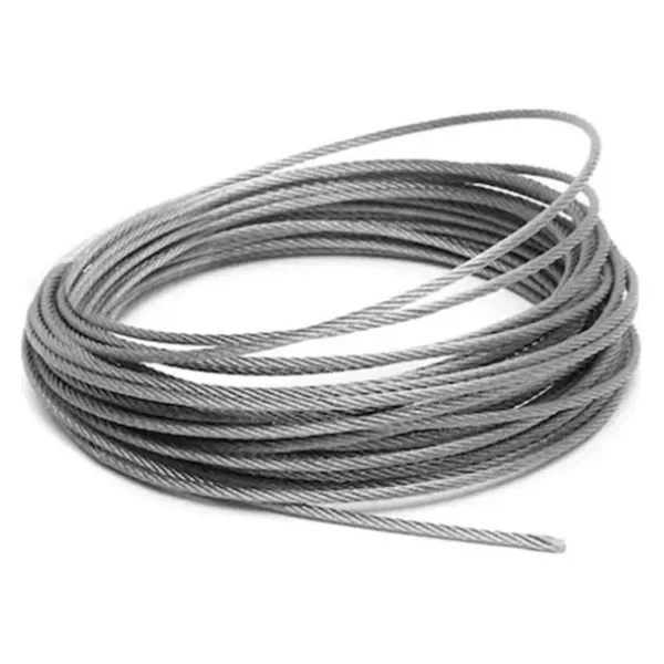 Ennalbur Çelik Halat 4 Mm 10 Metre 6x7 K.öz - Görsel 2