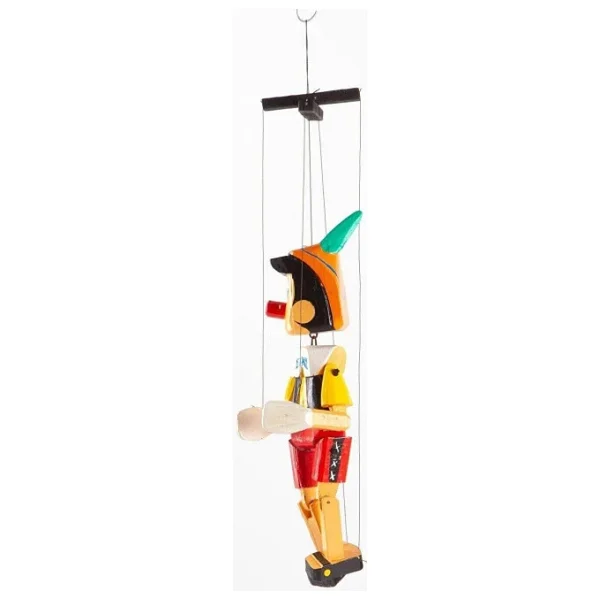 Dünyadan Hediyeler Ahşap Pinokyo Kukla Küçük Boy 20 cm - Görsel 10