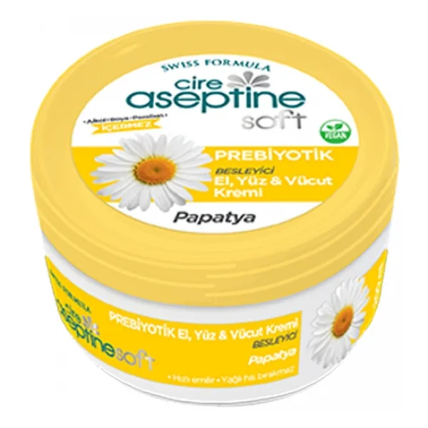 Cire Aseptine Soft Papatya Özlü Besleyici Prebiyotikli Krem 300 ml - Görsel 6