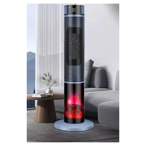 Robo 2000 W Şömineli Kule Tipi Isıtıcı - Görsel 3