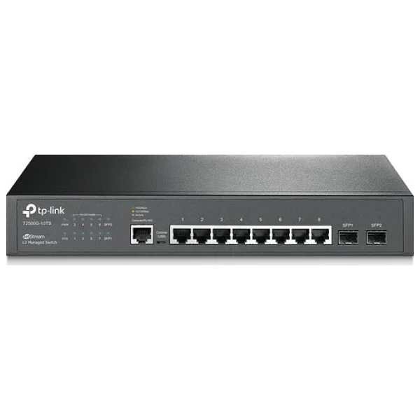 TP-Link Omada TL-SG3210 8 Port Gigabit L2 Switch - Görsel 4