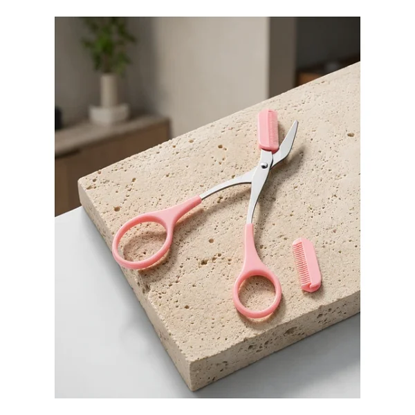 Taşınabilir Kaş ve Kirpik Düzenleme Makası - Ergonomik Tasarım - Görsel 5