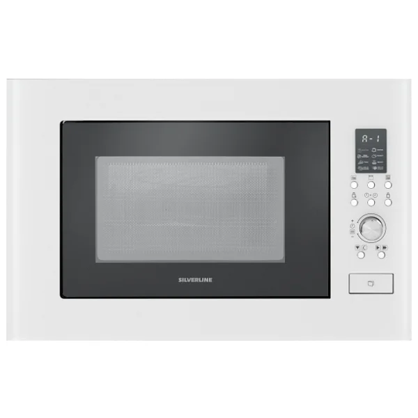 Silverline MW9018W01 25 lt Beyaz Ankastre Mikrodalga Fırın - Görsel 4