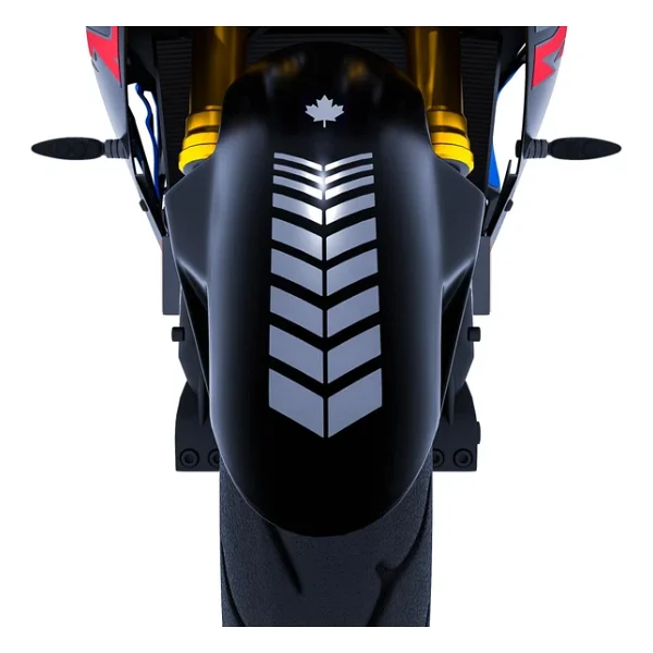 2 Adet Sport Motosiklet Çamurluk Taş Grisi Kask Sticker Çınar Extreme - Görsel 4
