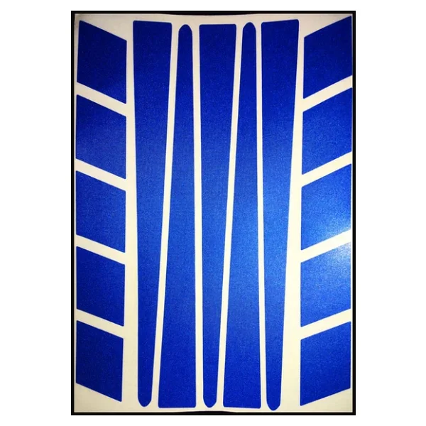 Şerit Şeklinde Reflektif Mavi Sticker Çınar Extreme - Görsel 6