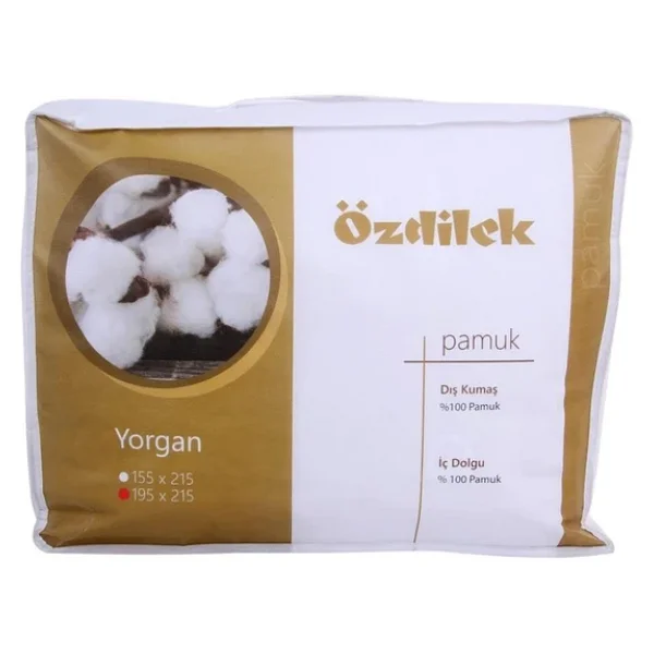 Özdilek 195x215 cm Pamuk Çift Kişilik Yorgan - Görsel 8