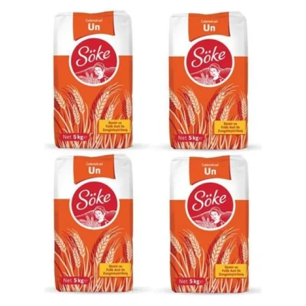 Söke 5 kg Un 4'lü - Görsel 5