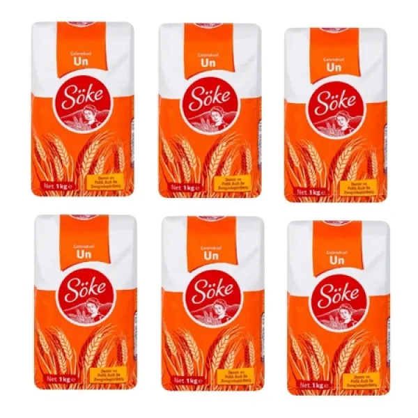Söke 1 kg Un 6'lı - Görsel 4