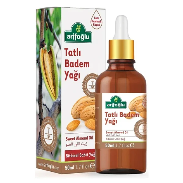 Arifoğlu Tatlı Badem Yağı 50 ml - Görsel 5