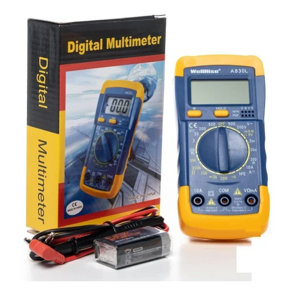 WellHise A830L Dijital Multimetre - Görsel 4