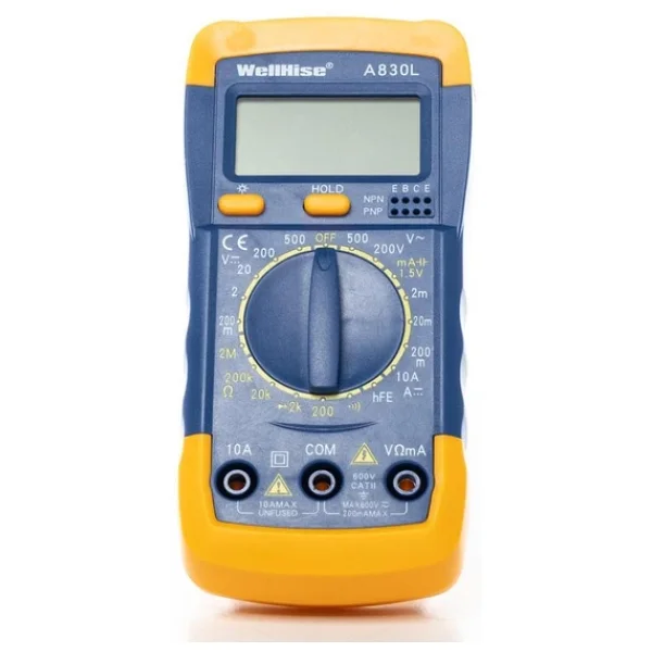 WellHise A830L Dijital Multimetre - Görsel 3