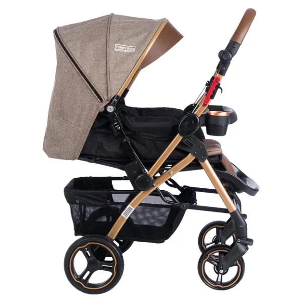 Tommybaby Tornado Plus Gold Çift Yönlü Bebek Arabası - Görsel 10