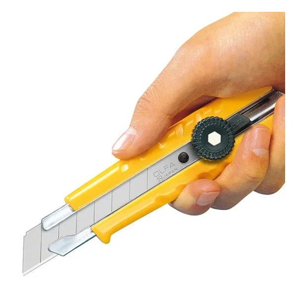 Olfa L-1 Vidalı 18 mm Geniş Maket Bıçağı - Görsel 7